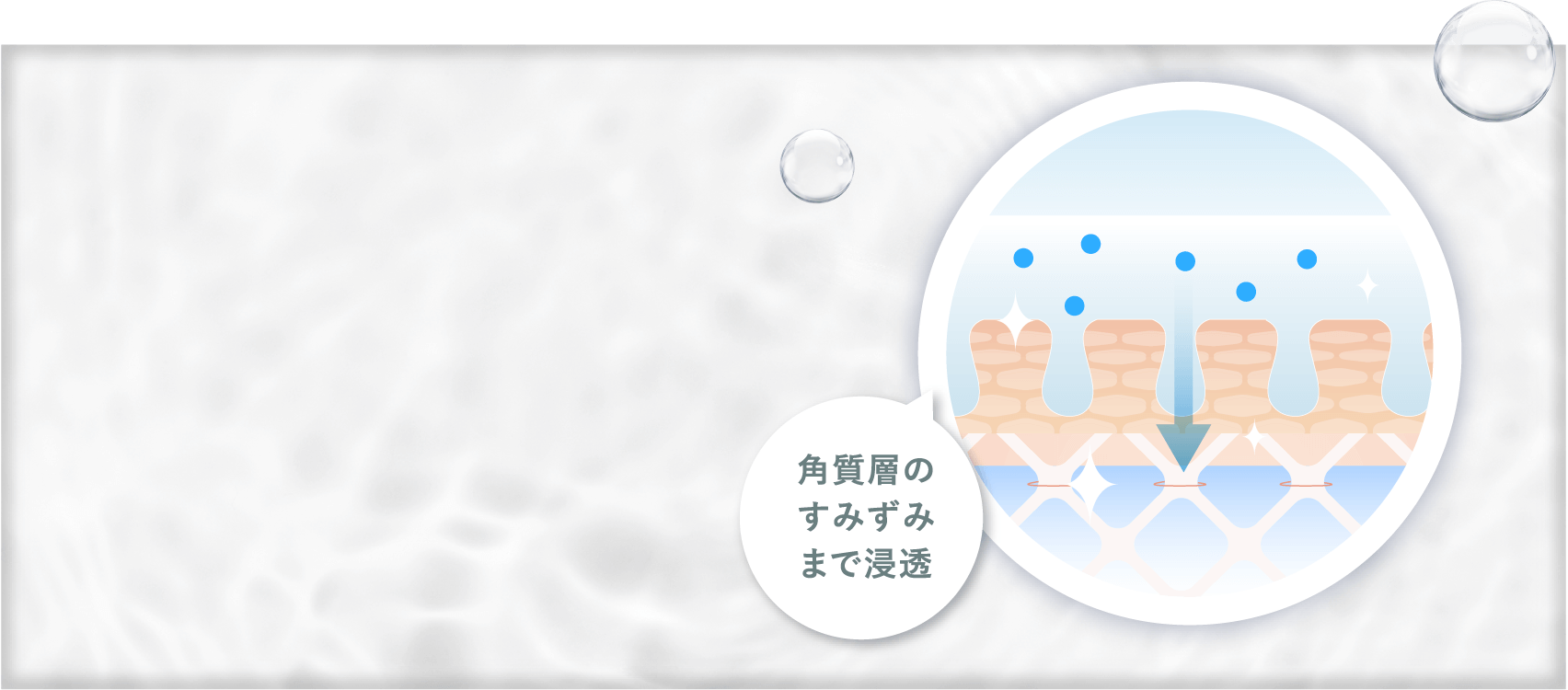肌が本来持っているポテンシャルを引き上げる。